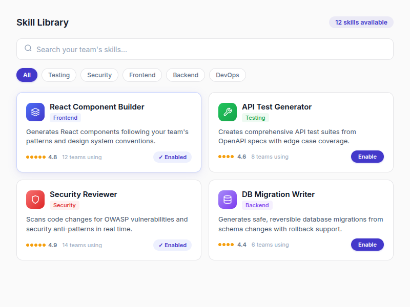 Skill Library Preview